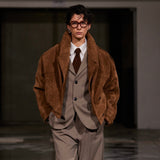 Giaccone Ecosuede Cuoio