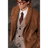 Giaccone Ecosuede Cuoio