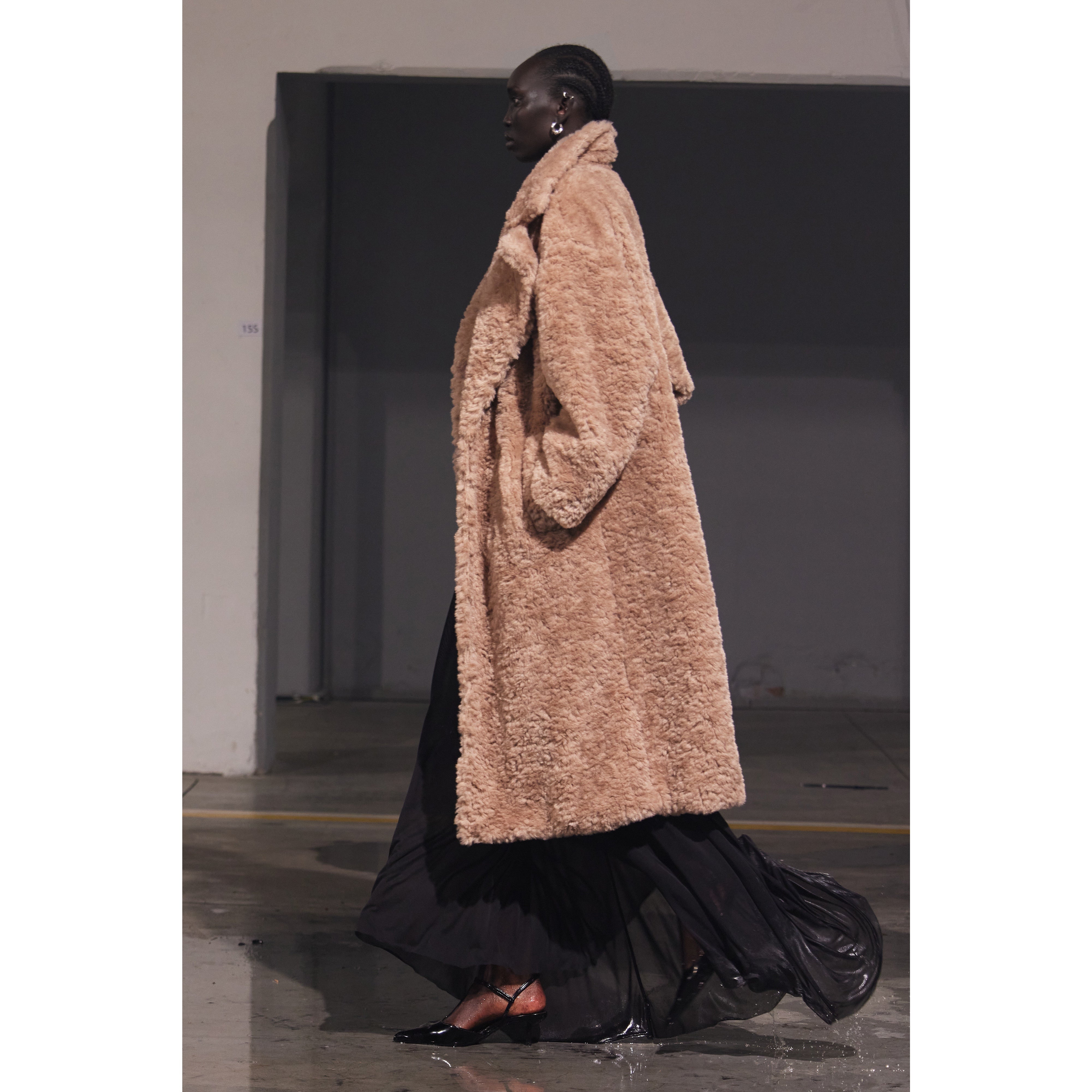 Cappotto  Teddy beige