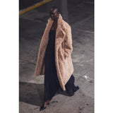 Cappotto  Teddy beige