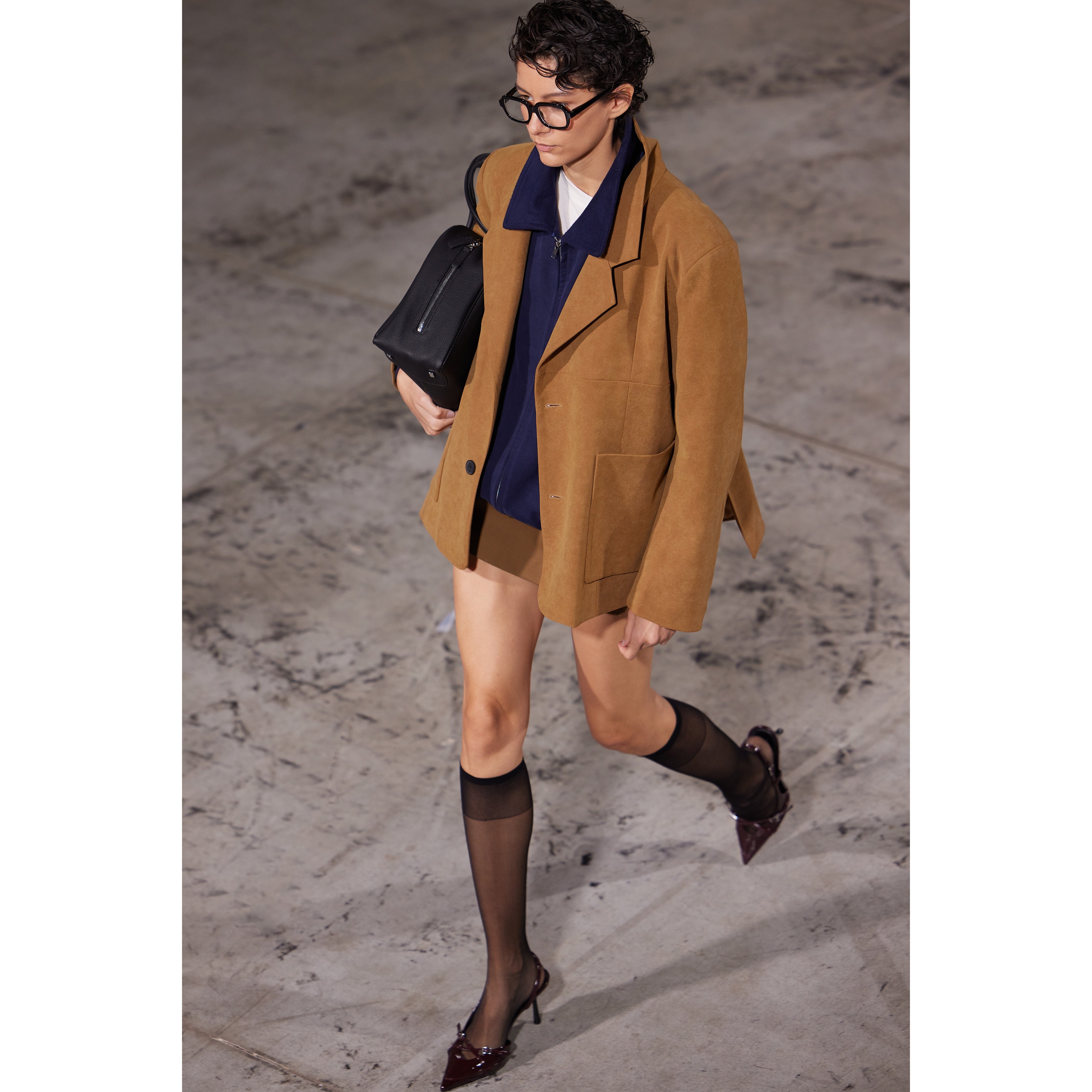 MIni gonna -calzoncino caki