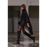 Abito asimmetrico nero