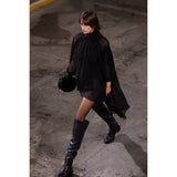 Abito asimmetrico nero