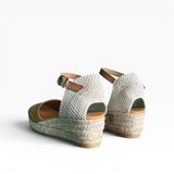 Macaret tan suede 5-cord espadrilles