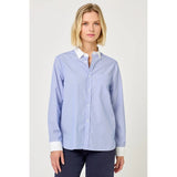 Carla camicia azzurra