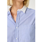 Carla camicia azzurra