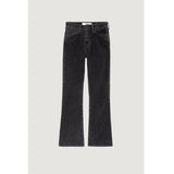 Pantaloni Maylan cropped flare grigi