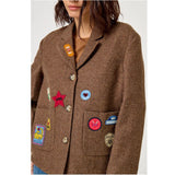 Blazer Vera Mushroom