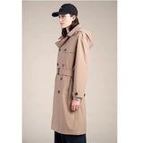 Montaigne trenchcoat impermeabile sahara