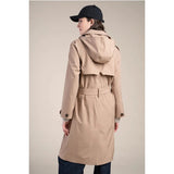 Montaigne trenchcoat impermeabile sahara