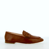 Soft tan leather loafer