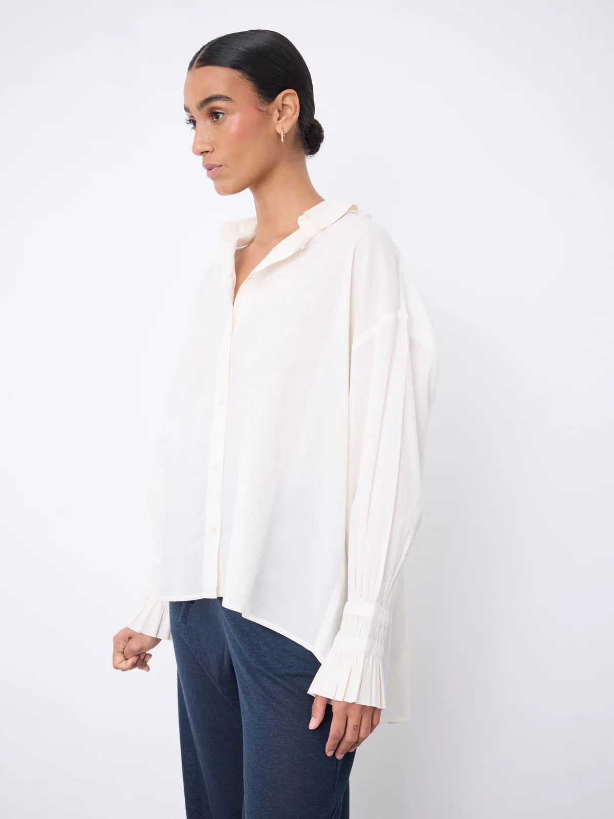 Flora cotton blouse