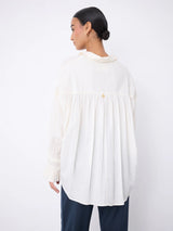 Flora cotton blouse