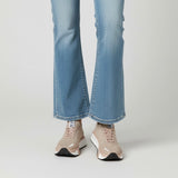 Sneaker taupe e nude con suola super light