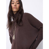Maglione in cashmere margareth coffee