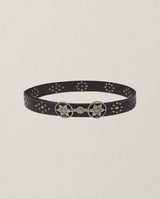Rodolfo Belt Midnight Silver