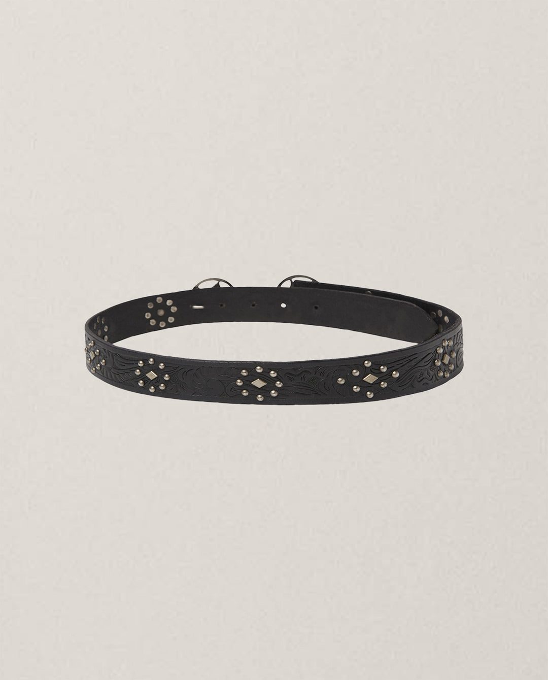 Rodolfo Belt Midnight Silver