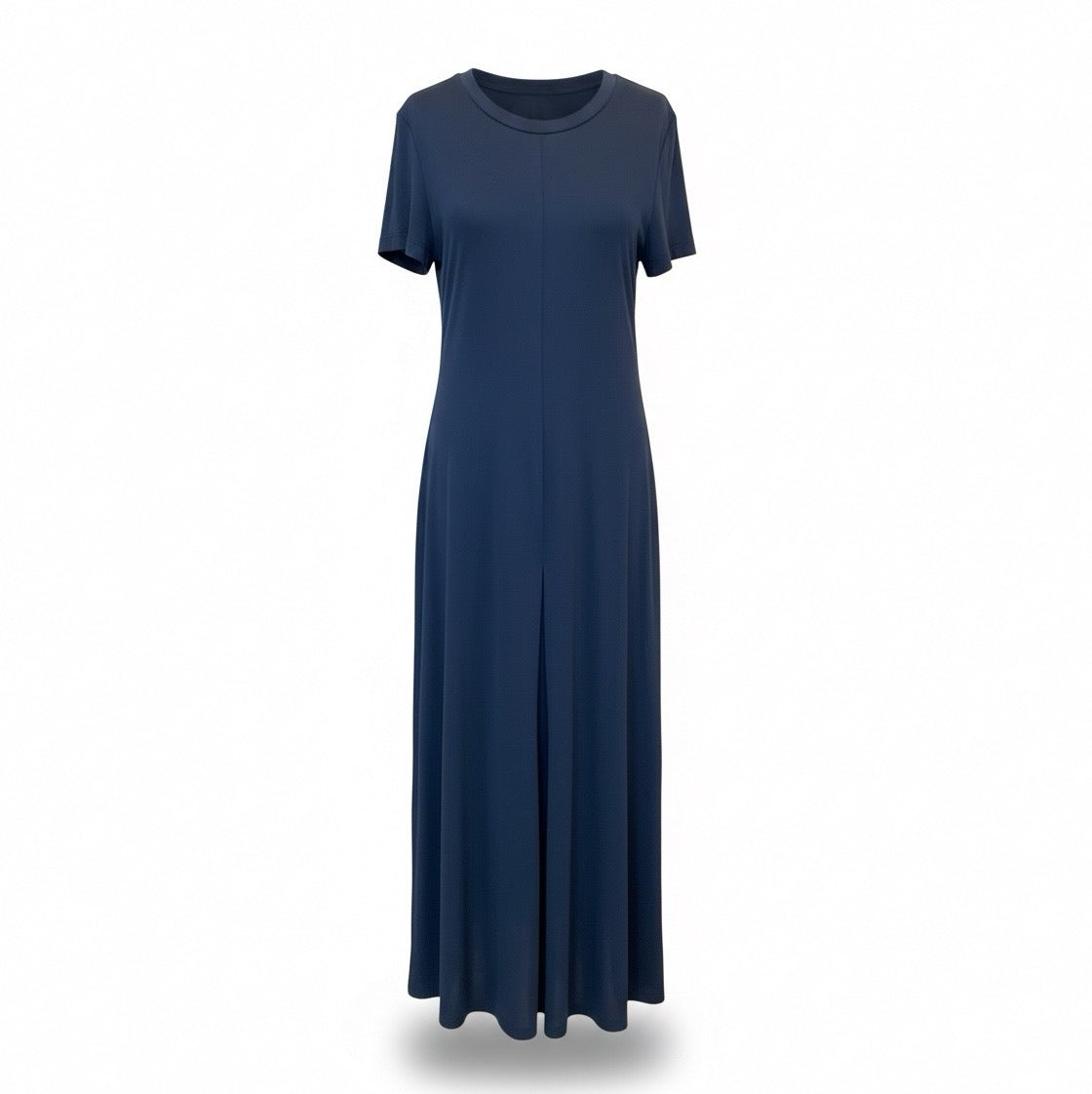 Abito lungo blu navy