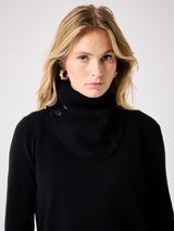 Black cashmere sweater