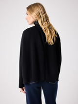 Black cashmere sweater