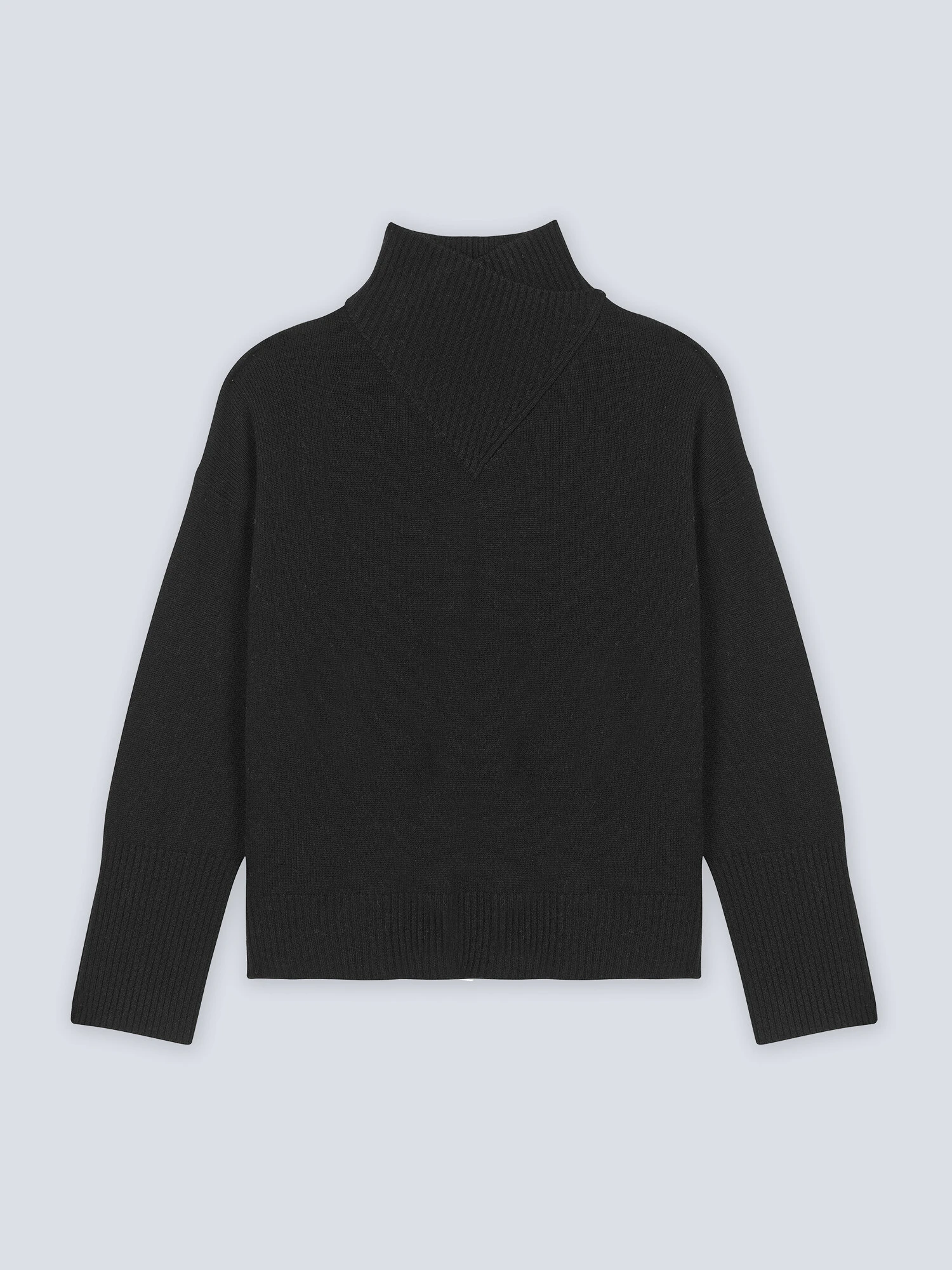 Black cashmere sweater