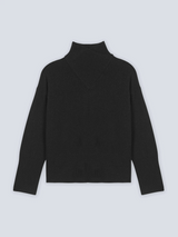 Black cashmere sweater