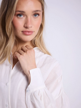 Stone blouse with embroidery