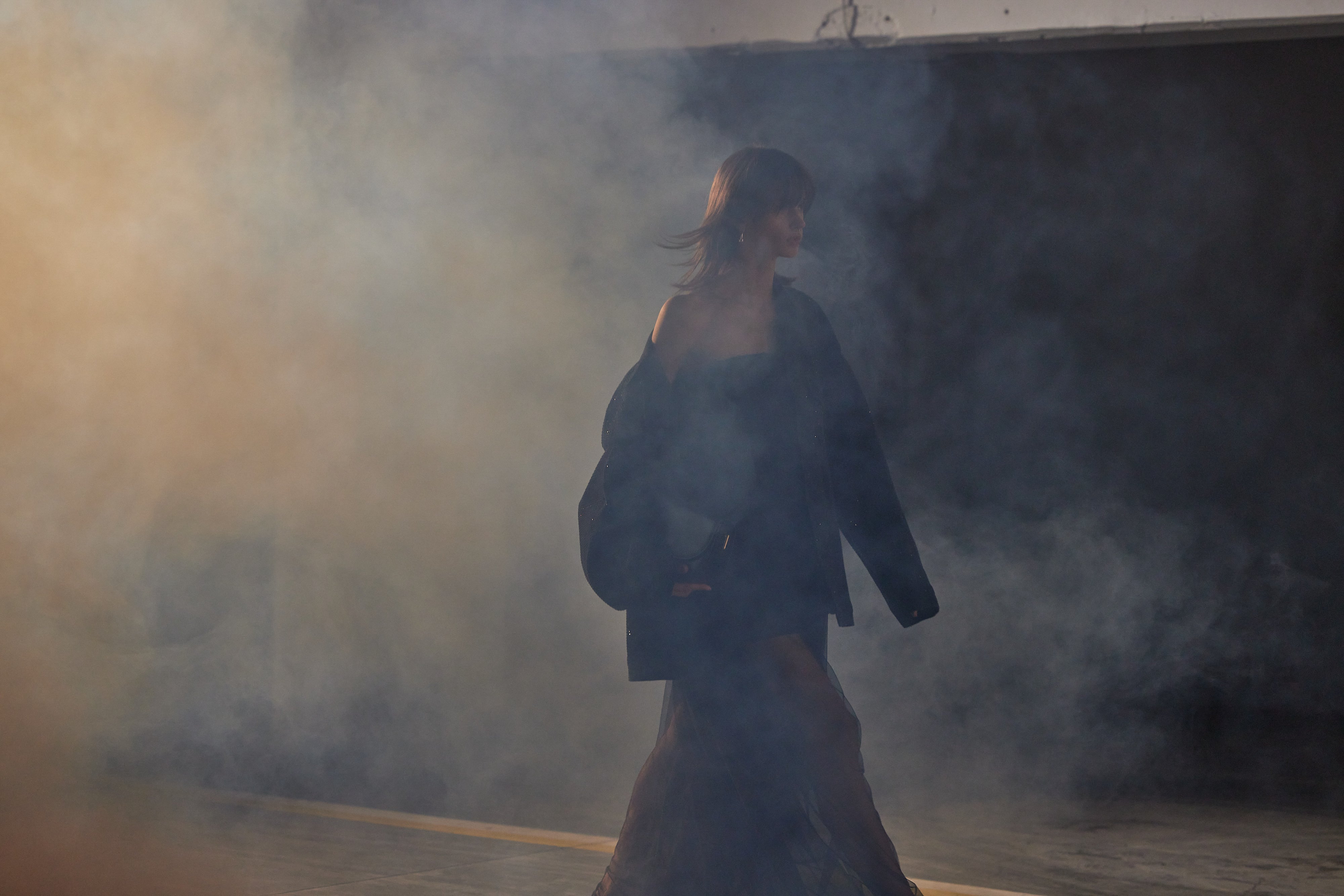 Abito tulle nero