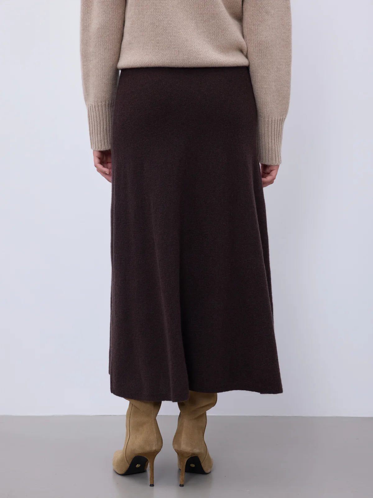 Juiper gonna in cashmere cacao