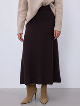 Juiper gonna in cashmere cacao