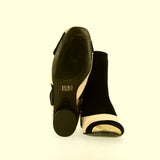 Stivaletto donna nero multicolor iper soffice