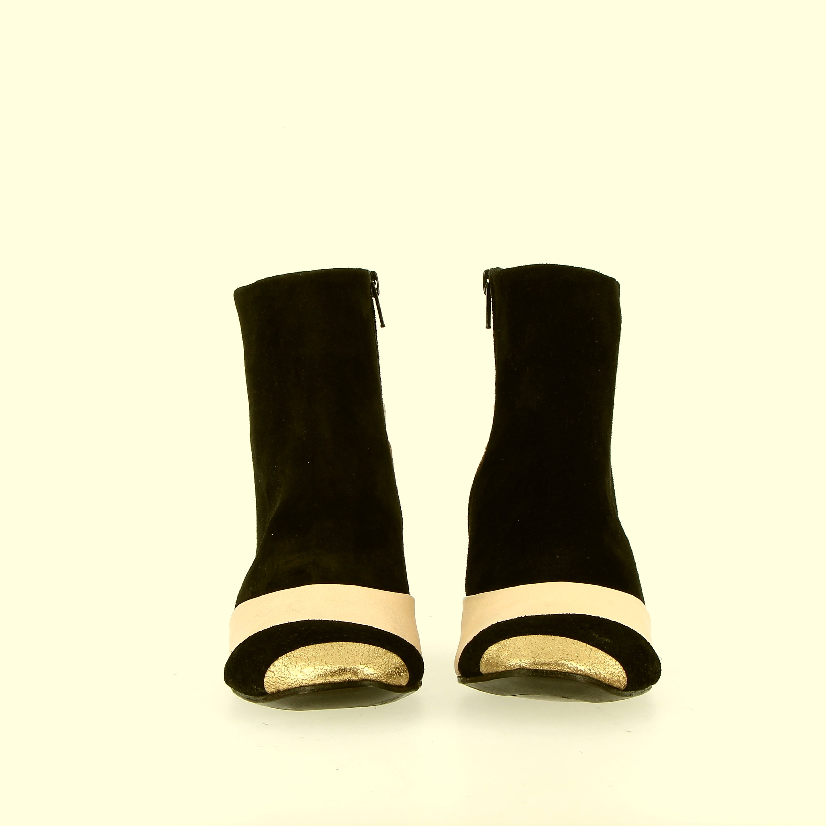 Stivaletto donna nero multicolor iper soffice