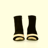 Stivaletto donna nero multicolor iper soffice