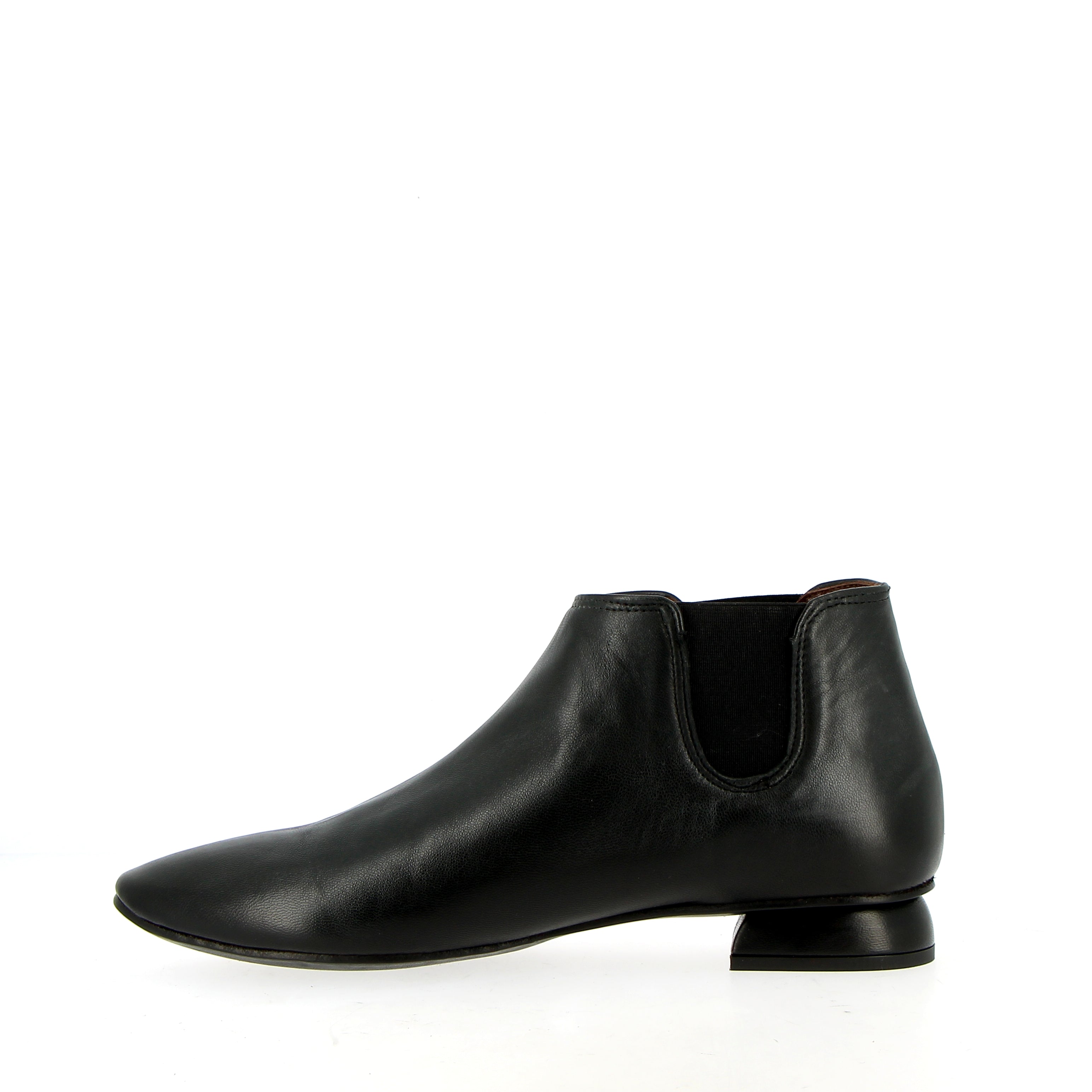 Stivaletto chelsea  ipersoft in pelle nera