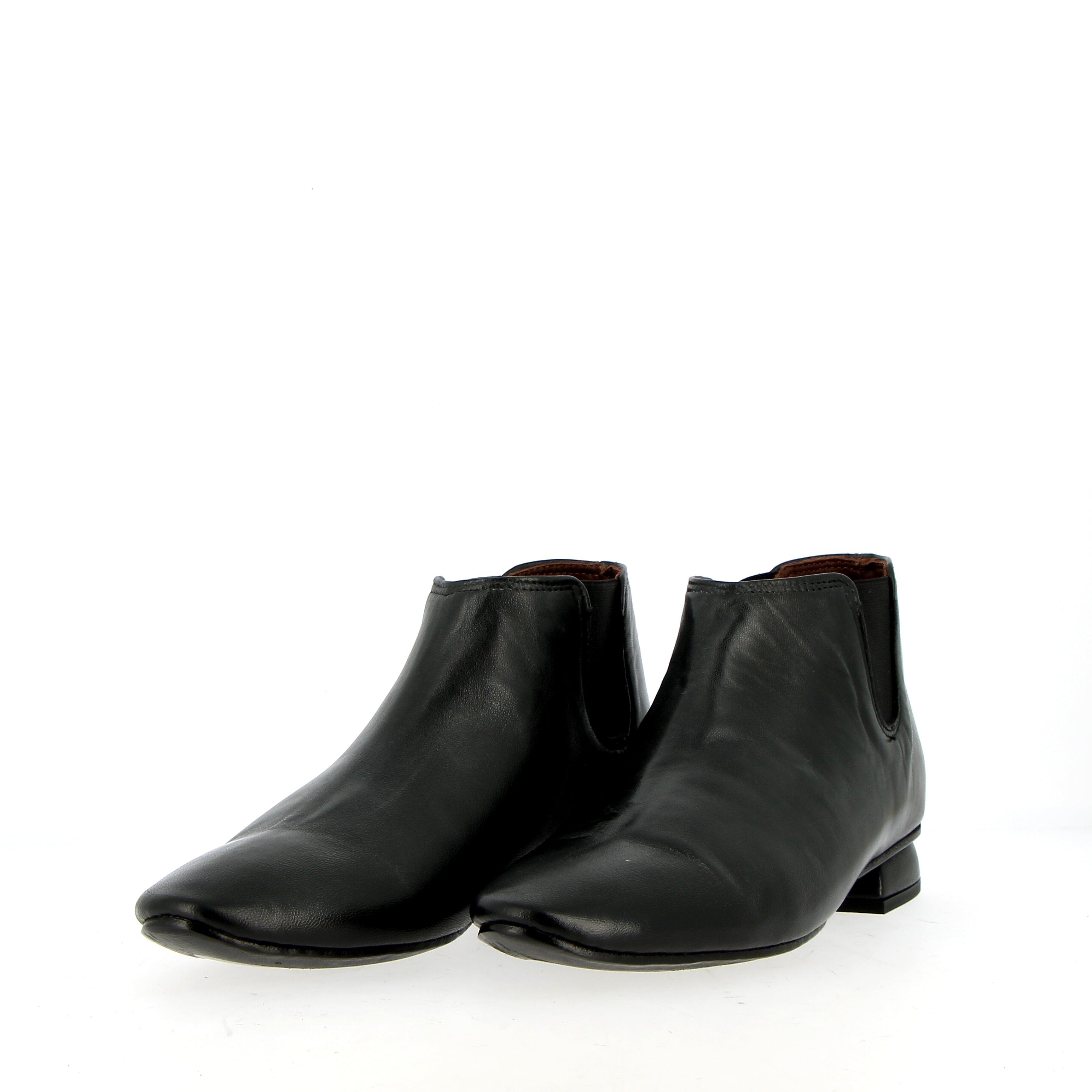 Stivaletto chelsea  ipersoft in pelle nera