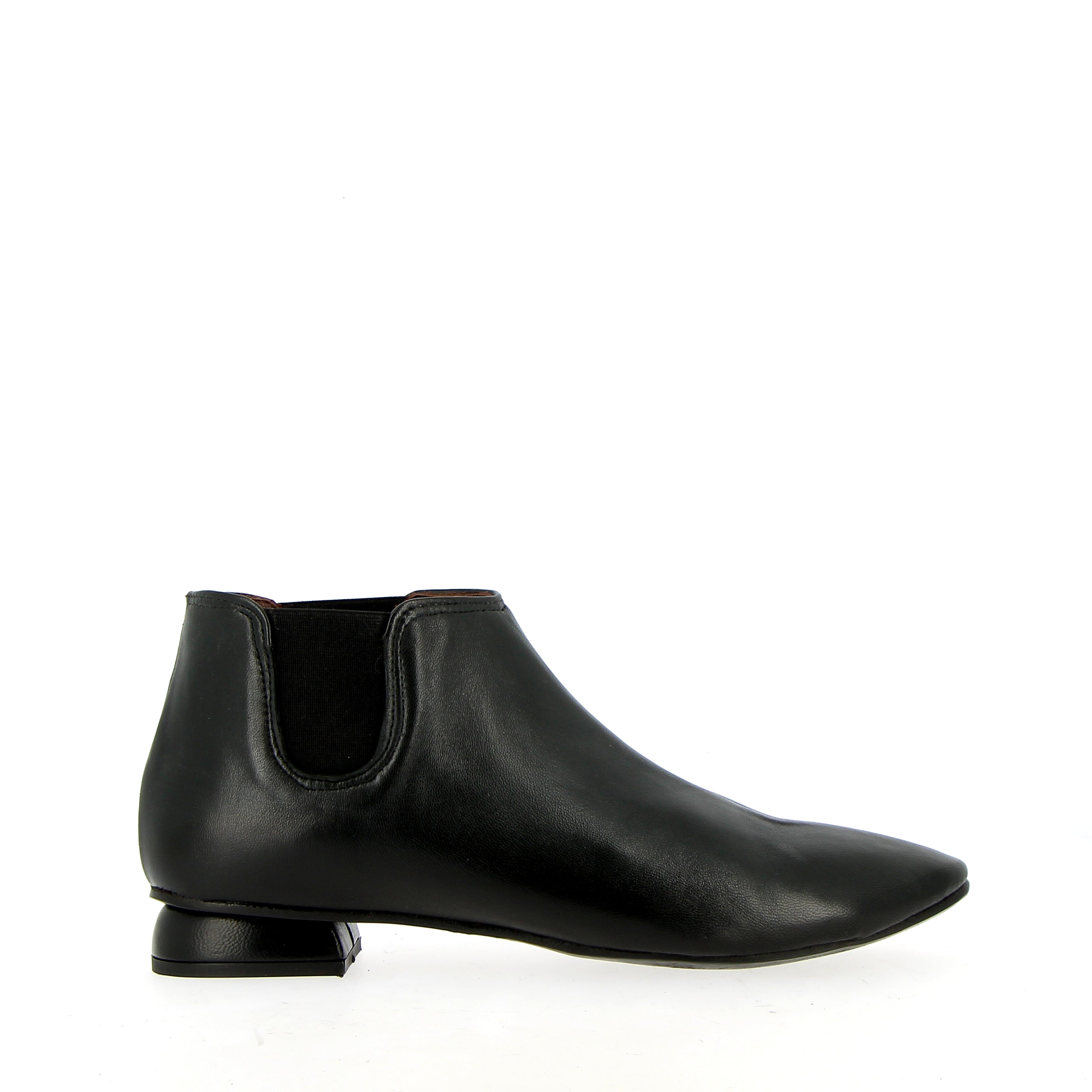 Stivaletto chelsea  ipersoft in pelle nera