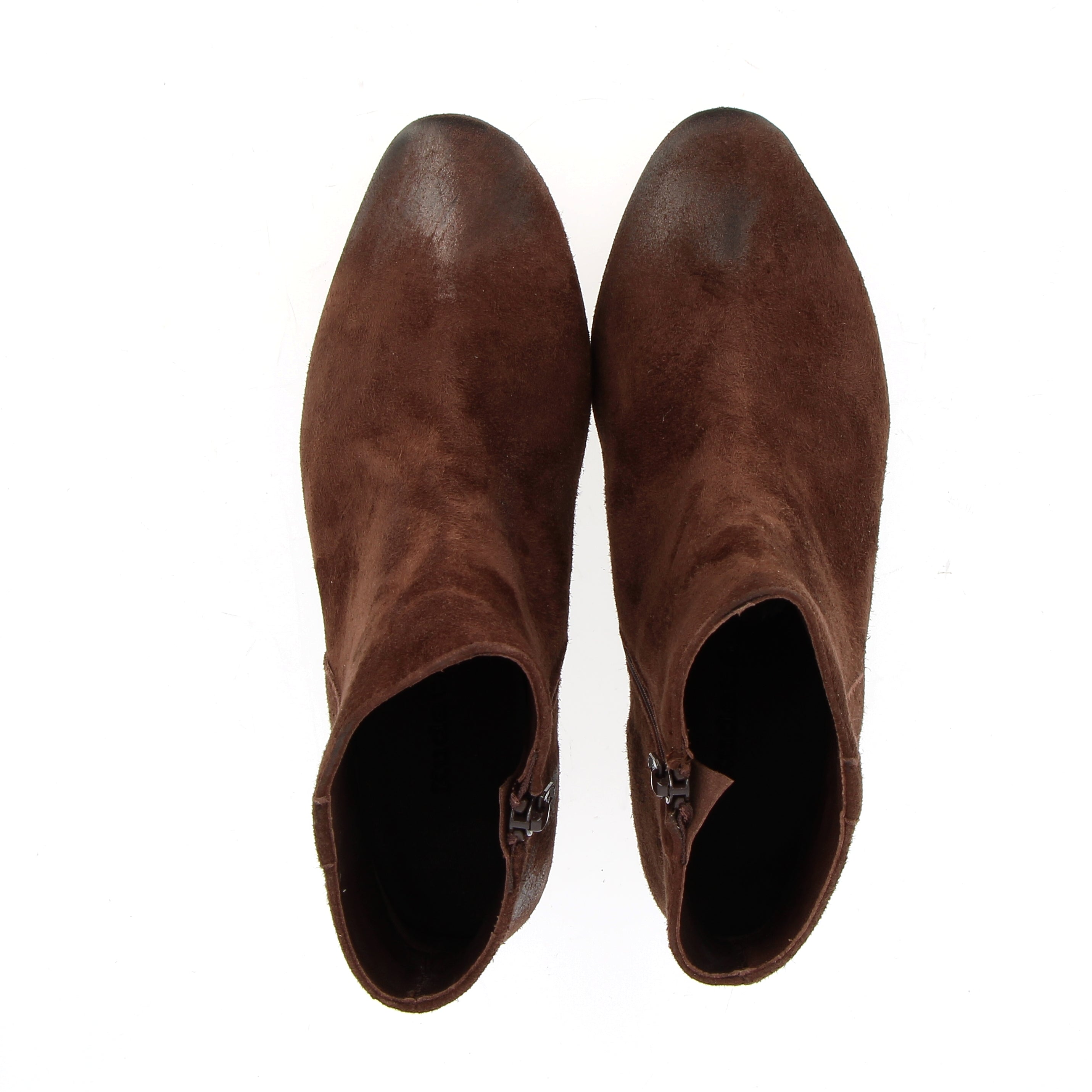 Stivaletto soft in camoscio testa di moro