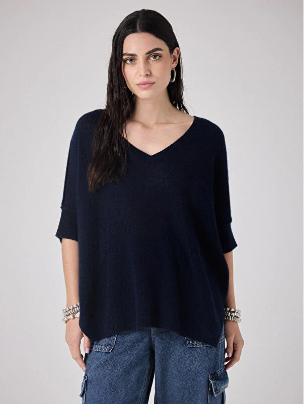 Thesee light cashmere marine