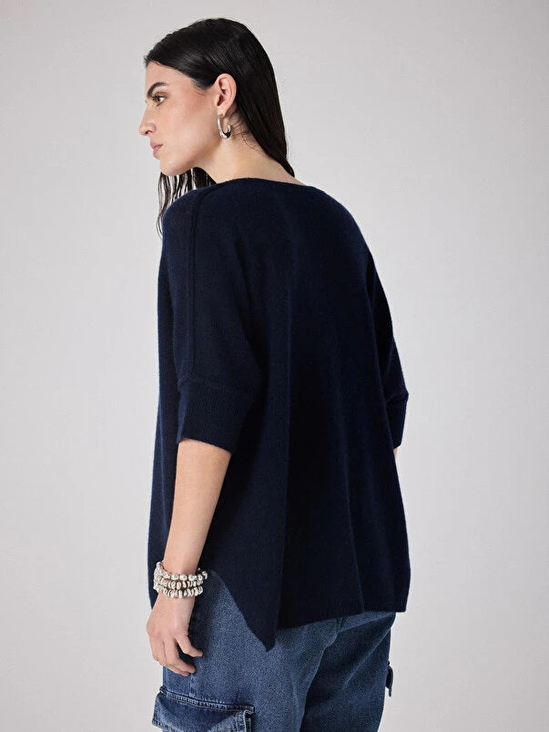 Thesee light cashmere marine