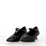 MaryJane in pelle nera