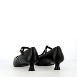 MaryJane in pelle nera