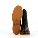 Stivaletto chelsea in pelle marrone