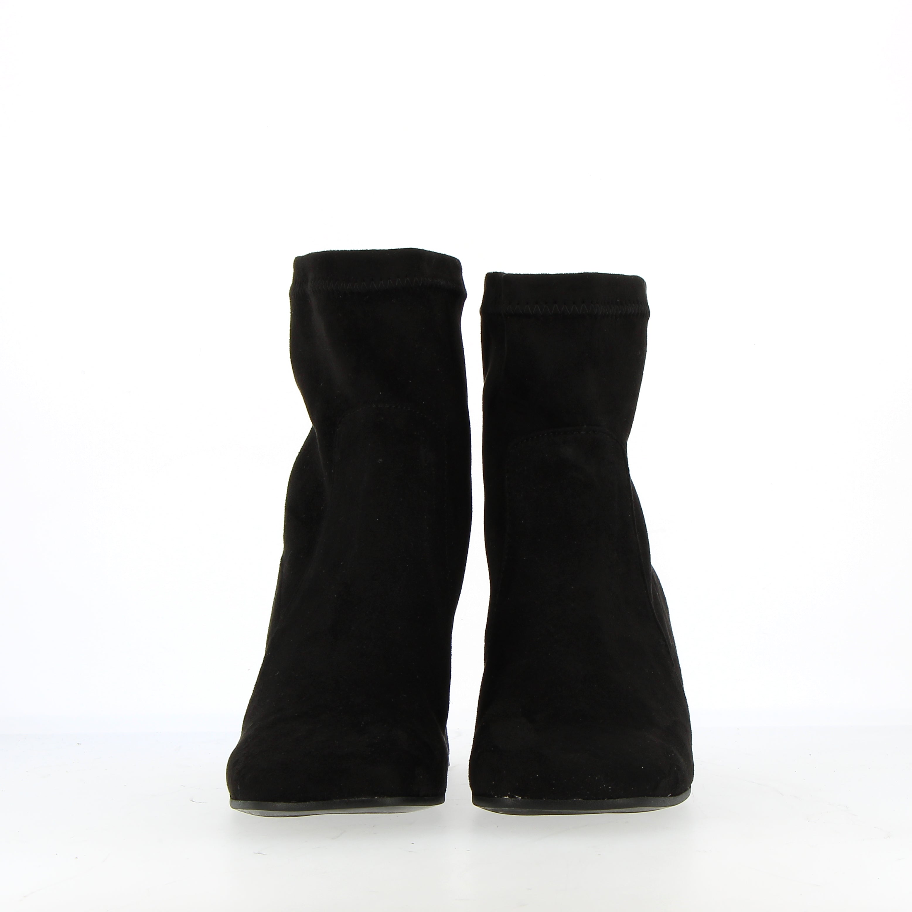 Black Stretch Ankle Boot