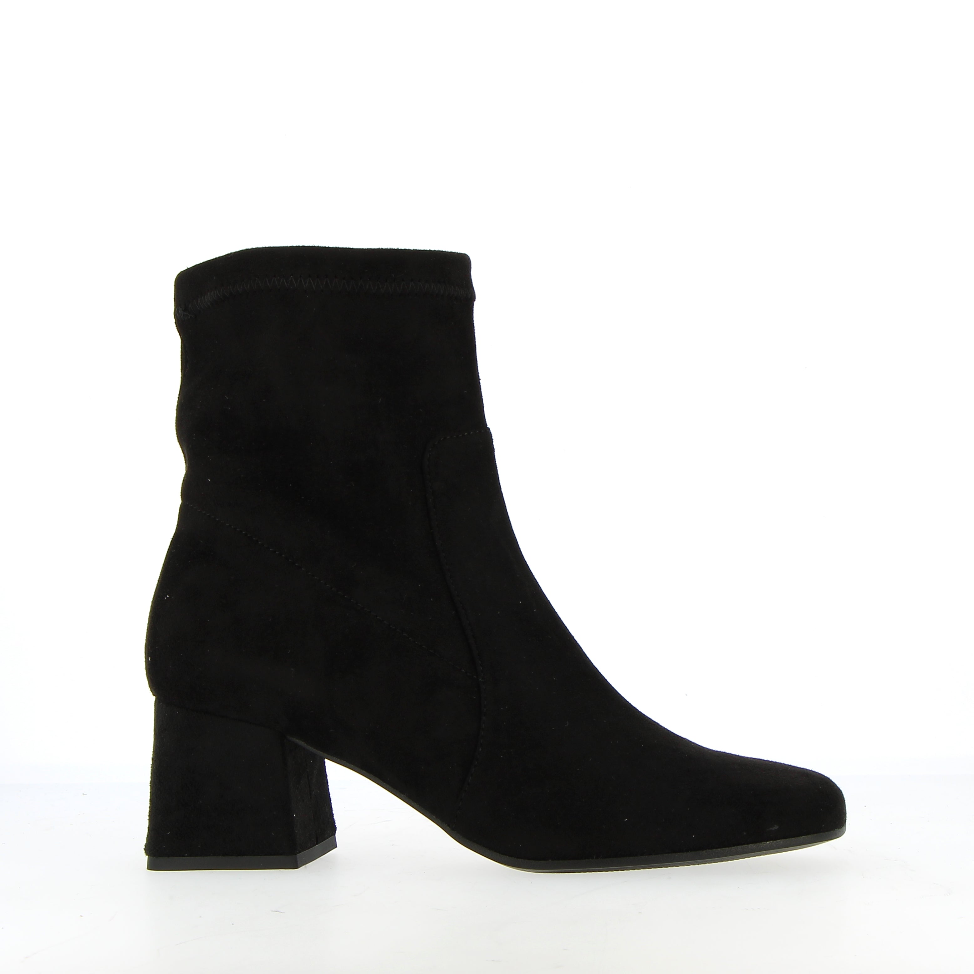 Black Stretch Ankle Boot