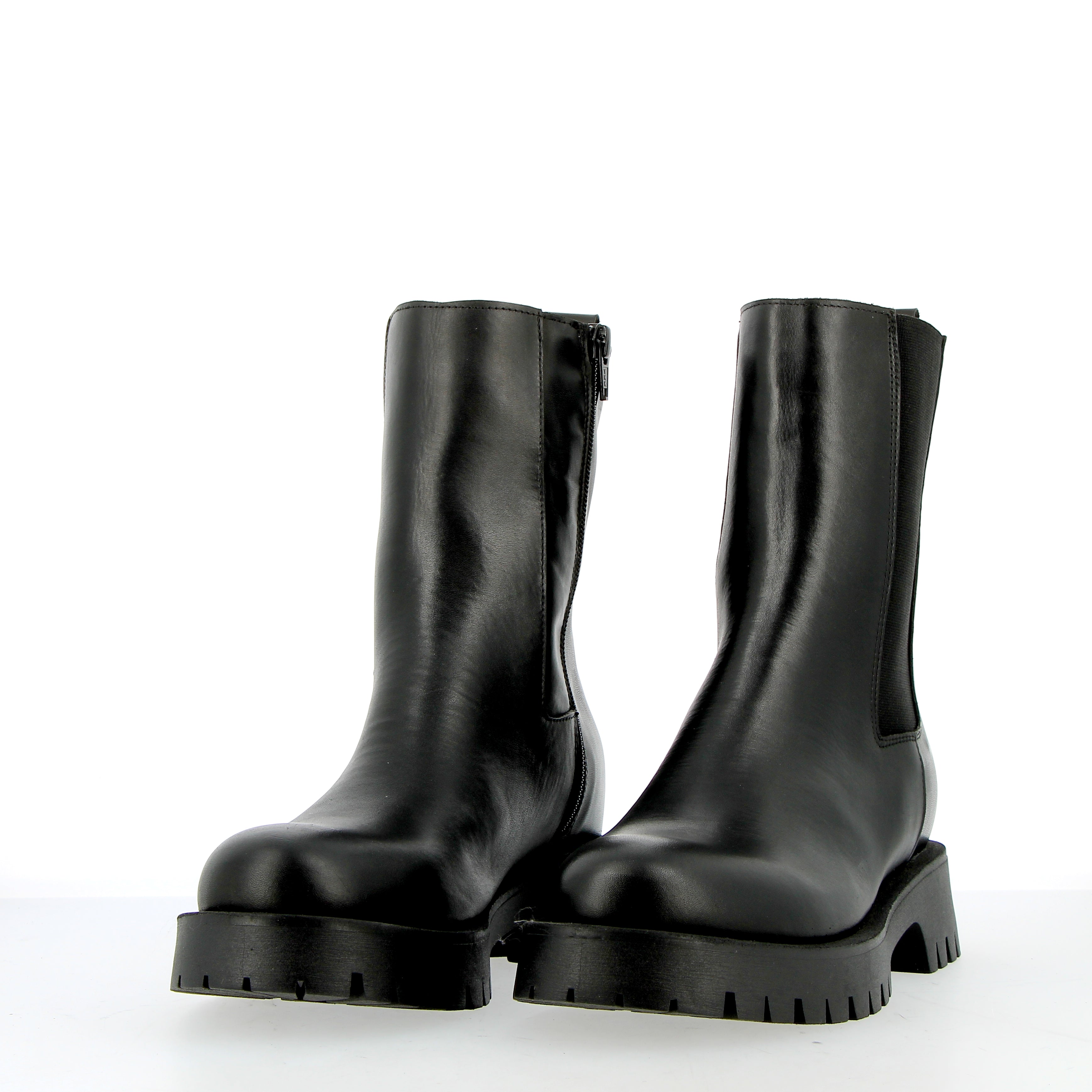 Chelsea boot nero in pelle