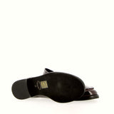 College-style loafer in burgundy naplack