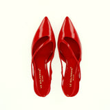 Keira Slingback in red verlux