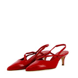 Keira Slingback in red verlux