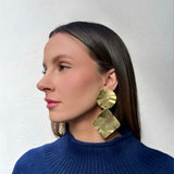 Orecchini pendenti foglia