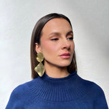 Orecchini pendenti foglia